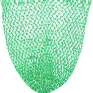 Fishing Net Replacement Netting Fishing Landing Net Replacement Net for Freshwater Saltwater Fishing Green 6 Sizes